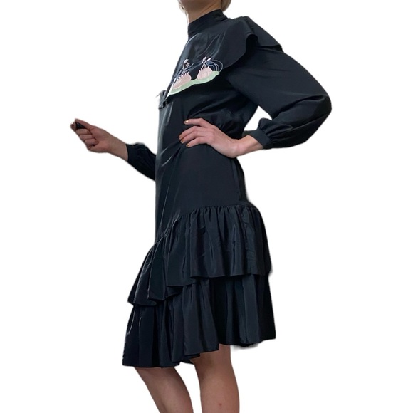 Vintage Sue Wong Ruffle Dress - Picture 6 of 15